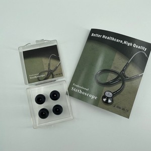 เครื่องตรวจฟังเสียงหัวใจแบบสองหัว KINDCARE KT-160A  ทำจากสแตนเลสสตีล  ไดอะแฟรมสีเงิน  ระดับทางการแพทย์ สำหรับแพทย์และพยาบาล - Product Image 2