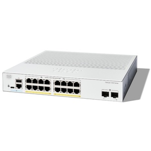 C1200-16P-2G |   Switch Inteligente 1U, 16 Puertos PoE+ 120W, 2 Puertos SFP+ 1G Uplink - Product Image 1