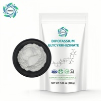 Glicirrizinato de Dipotasio de Grado Cosmético 99% Extracto de Regaliz Natural en Polvo CAS 68797-35-3