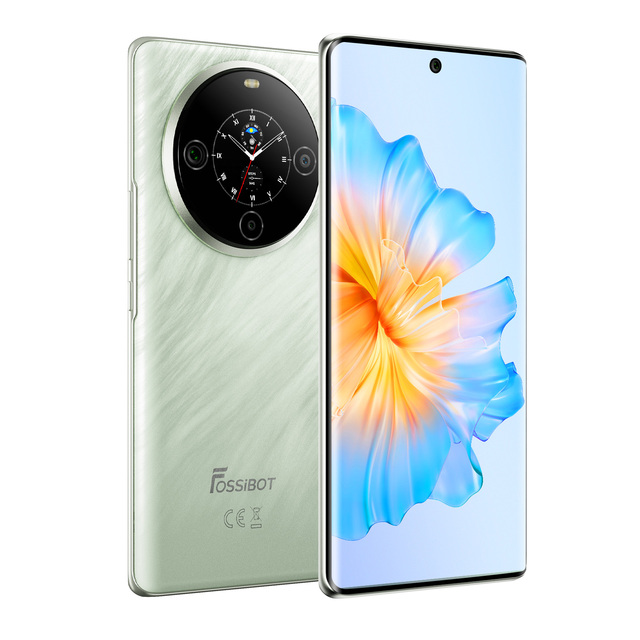 Fossibot S3 Pro Mobile Phone 6GB+128GB FHD+ AMOLED Rear Display Android 14 Global Network Dual SIM Card Dual Standby Smartphone