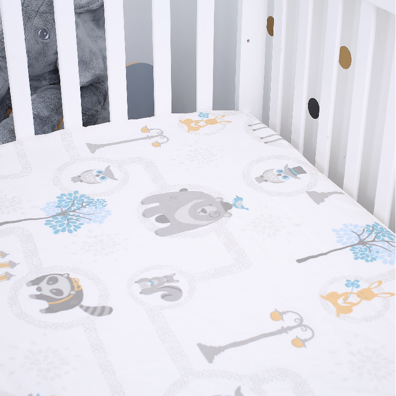 Матрас для детской кроватки из хлопка