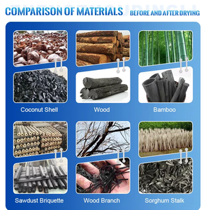 เครื่องผลิตไบโอชาร์และถ่านสำหรับใช้ในครัวเรือนเตาถ่านและถั่วลิสงและกะลามะพร้าว - Product Image 3