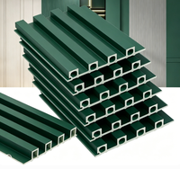 Paneles de Pared 3D Acanalados Modernos de WPC para Interiores, Impermeables, Ignífugos, Insonorizantes, Antiestáticos, para Baño, Escaleras, Uso Doméstico