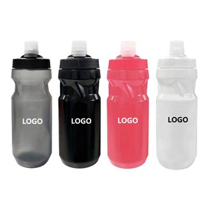 ขวดน้ำพลาสติกแบบบีบสำหรับเล่นกีฬาจักรยานออกกำลังกายกลางแจ้งวัสดุ PP แบบพกพานำกลับมาใช้ได้ - Product Image 1
