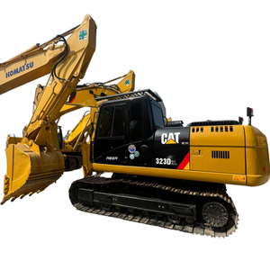 Used Original CAT 323D2L Hydraulic Crawler Excavator 23 Ton Second Hand Caterpillar Digger Construction Machinery for Sale 325 - Product Image 1