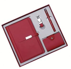 Wholesale Price Notebook and Pen Key Chain Card Bag <b>Gift</b> <b>Set</b> for Business Corporate Office & School Student Luxury Girt <b>Set</b> - Product Image 6