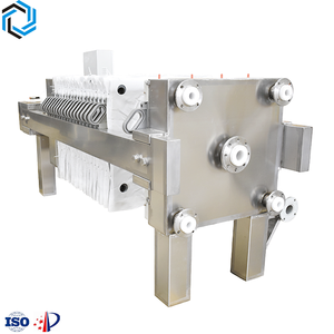 Kleine Labor membran filter presse aus Edelstahl Van Filter ausrüstung Filter presse Schlamm behandlungs ausrüstung - Product Image 3