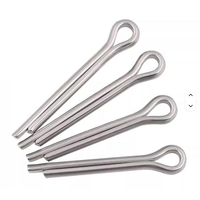 Goupille fendue en acier inoxydable 316 haute résistance pour applications marines et industrielles