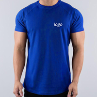 T-shirts de sport pour hommes, t-shirts imprimés, t-shirts personnalisés en coton et polyester compressé avec logo