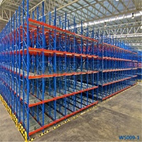 Étagère de stockage FIFO en entrepôt Système de rayonnage à flux de palettes Supports à flux intensif