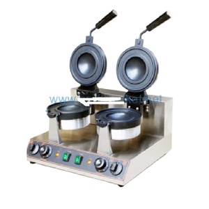 Máquina de hamburguesas UFO con revestimiento antiadherente, máquina de prensa Panini de Gelato de placas dobles - Product Image 6