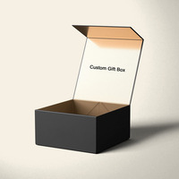 Emballage en carton avec Logo écologique, fermeture magnétique, boîte cadeau en papier magnétique pliable pour chaussures noires personnalisées avec Logo