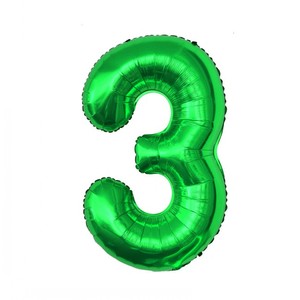 Hotsale da 40 pollici palloncino con <span class=keywords><strong>numero</strong></span> verde scuro di grandi dimensioni gigante Jumbo Digit foglio verde scuro palloncino di elio per la decorazione della celebrazione - Product Image 5