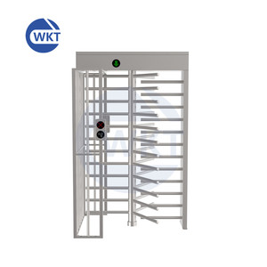 Cổng xoay thép cao cấp Wan Cartoon dành cho người đi bộ, tích hợp hệ thống kiểm soát ra vào bằng vân tay an toàn. - Product Image 1