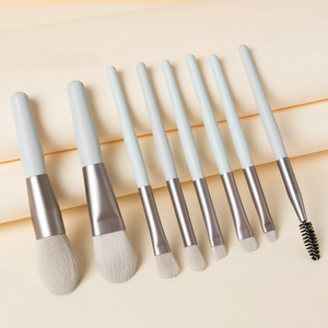 Ensemble <span class=keywords><strong>de</strong></span> 10 pinceaux <span class=keywords><strong>de</strong></span> <span class=keywords><strong>maquillage</strong></span> <span class=keywords><strong>de</strong></span> la <span class=keywords><strong>marque</strong></span> OME avec manche en plastique mat, poils synthétiques pour le visage, le correcteur et l'eye-liner - Outils <span class=keywords><strong>de</strong></span> beauté portables - Product Image 6