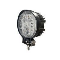 Projecteur de travail LED 27W IP67, phare de chariot élévateur, éclairage latéral, faisceau spot/diffuse, DC10-80V, éclairage extérieur pour camion et tracteur, vente en gros usine