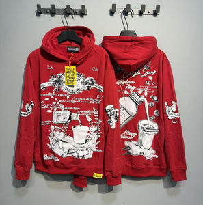 สินค้ามาใหม่ นี่คือเสื้อฮู้ดดี้ผู้ชายแบรนด์ดัง คุณภาพสูง ผ้าฝ้าย 100% ทรงหลวม สไตล์ลำลอง ขายส่ง ราคาสุดคุ้ม - Product Image 1