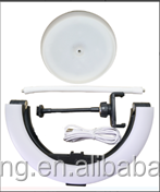 Lampe Annulaire Pliable <span class=keywords><strong>pour</strong></span> Selfie "Hot Selling" 10, 14, 18 Pouces, avec Trépied <span class=keywords><strong>pour</strong></span> Maquillage, Prise de Vue en Direct et Photographie - Product Image 4