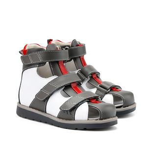 프린스파드 정형외과용 미끄럼 방지 통기성 아치 지지 샌들 어린이 여름 유아용 하이탑 발목 스트랩 신발 후크 앤 루프 - Product Image 5