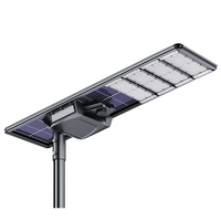 Lampadaires solaires LED intégrés super lumineux 150W 200W 250W 300W, étanches en aluminium pour extérieur IP66, pour projets routiers