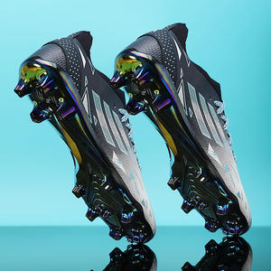 Chaussures de football à crampons longs FG/AG pour hommes - Antidérapantes, super adhérence, chaussures de football d'entraînement pour enfants - Product Image 1