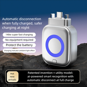 Hot Selling Product Dropship Automatic Universal 140w Smart Full Charge Selfcut Type c <b>Adapter</b> Automatic Separator for Phone - Product Image 3