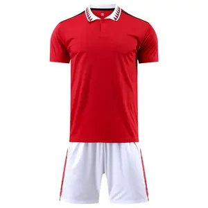 2022 नमूना फुटबॉल जर्सी डिजाइन आदमी utd जर्सी फुटबॉल शर्ट
