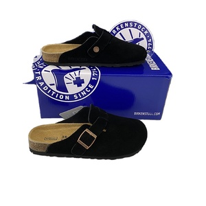 2026 Vente en gros usine Mode Haute qualité Chaussures en stock Boken à semelle intermédiaire en liège, Mules plates confortables - Product Image 6