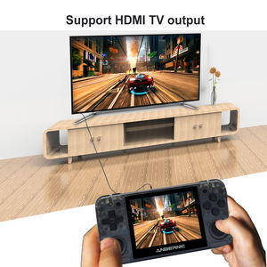 ANBERNIC <span class=keywords><strong>RG350</strong></span>-P <span class=keywords><strong>Console</strong></span> de jeu portable avec écran IPS de 3,5 pouces, <span class=keywords><strong>console</strong></span> de jeu rétro PS1 FC GB, <span class=keywords><strong>console</strong></span> de jeu vidéo MP4, lecteurs TV, boîte - Product Image 5