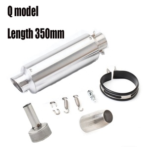 Nouveau silencieux d'échappement de moto en fibre de carbone et acier inoxydable de haute qualité, 13,78 pouces, <span class=keywords><strong>DB</strong></span> <span class=keywords><strong>Killer</strong></span>, pour scooters <span class=keywords><strong>125</strong></span>-1000CC, pièce de rechange - Product Image 6