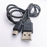 Cable de Carga Mini USB Estándar USB 2.0 a Mini B Macho, Cable Mini USB Duradero