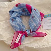 Bandana en coton à motif floral personnalisé, imprimé numérique, foulard multifonctionnel pour la tête, le cou, le poignet, la sacoche, accessoire quotidien pour les festivals en plein air