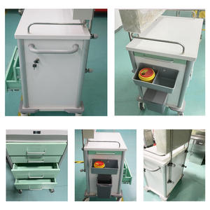 अस्पताल चार मूक एंटी-वाइंडिंग अरर्स ड्रग्स गाड़ी एनेस्थीसिया मोबाइल आपातकालीन ट्रॉली - Product Image 6