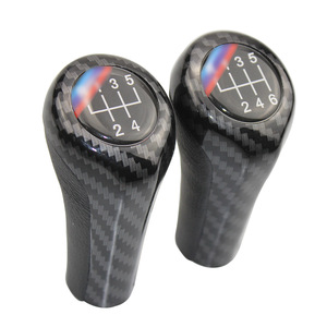 Pommeau de levier de vitesse en fibre de carbone pour BMW 5 6 vitesses, design ergonomique - Product Image 1