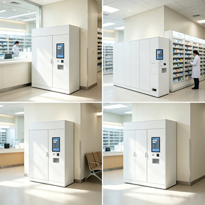 Máquina Expendedora de Medicamentos para Hospitales con Pantalla Táctil de 32 Pulgadas y Gestión Remota, Fabricante OEM y ODM, Certificación ISO9001 y RoHS, Gabinete de Farmacia Inteligente - Product Image 6