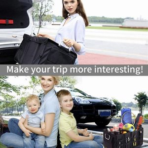 Organizador de Maletero de Coche de Lujo Personalizado, Cajas de Almacenamiento Multiusos para SUV y Camionetas, para Viajes y Picnics - Product Image 4