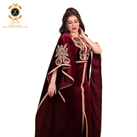 Robe de soirée Zaynab, robe abaya plissée faite à la main, designs turcs, nouvelles arrivées, dernière robe de soirée Dubai Jalabiya