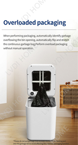 Trung Quốc Cung Cấp Tự Động Gói Tự Con Dấu Thông Minh Thùng Rác Có Thể Tự Động Tự Gói Con Dấu Thay Đổi Thông Minh Thùng Rác Có Thể Thùng Rác Bin - Product Image 4