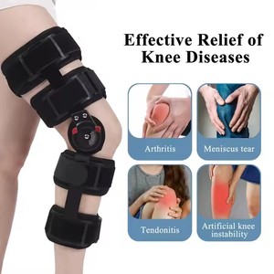 Kniegewrichtsbrace, flexibel, one-size, revalidatie-apparaat voor de onderste ledematen, voor fractuurondersteuning en herstel van dijbeen en been. - Product Image 3