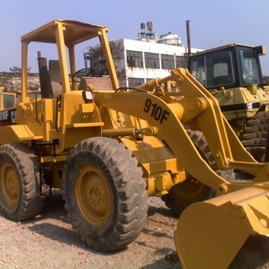 Sử dụng phía trước backhoe lật mèo <span class=keywords><strong>910f</strong></span> secondhand Sâu Bướm bánh xe tải để bán - Product Image 1
