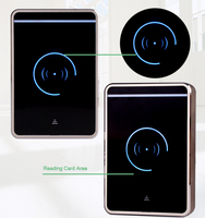 Lecteur RFID NFC étanche IP65 en métal 125Khz 13.56MHz pour système de contrôle d'accès aux portes, lecteur RFID Wiegand