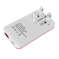 Produits les plus vendus 2026 : Chargeurs et adaptateurs de voyage ultra-minces à charge rapide, chargeurs muraux USB-C pliables 20W avec prise UK pour téléphone portable