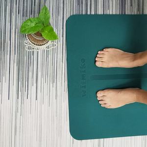 HUNLON <span class=keywords><strong>Tpe</strong></span> Gym Fitness Yoga Sport Fitness Matt, logo personnalisé Matière de yoga écologique - Product Image 5