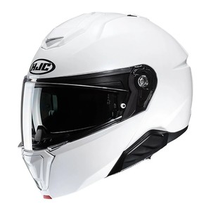 Casco Modular HJC I91 Blanco Perla S para Motocicleta - Product Image 1
