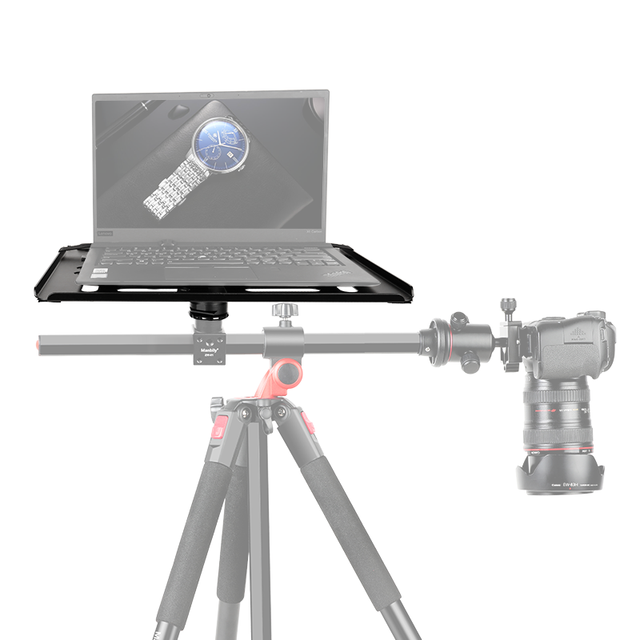 Factory Direct Sale Manbily Projector Laptop Tripod Stand Tray Speaker Stand Tripod Projector Tray