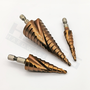 Custom 3-65mm <strong>Step</strong> <strong>Drill</strong> <strong>Bits</strong> with Straight Helix Flutes HSS Alloy Bearing Steel <strong>for</strong> Drilling Hole on <strong>Metal</strong> Sheet - Product Image 4