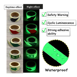 Ruban lumineux phosphorescent nuit fluorescente ruban autocollant de sécurité auto-adhésif ruban d'avertissement de sécurité - Product Image 3