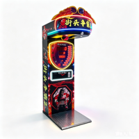 Machine de jeu de boxe à monnayeur pour la mesure de la force, équipement d'arcade de test de force pour adultes, pour les lieux de divertissement, les rues et les magasins