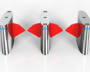 Tourniquets de système de contrôle d'accès de haute sécurité de vente chaude Philippines Barrière de rabat de reconnaissance de visage d'empreintes digitales équipée de RFID - Product Image 4