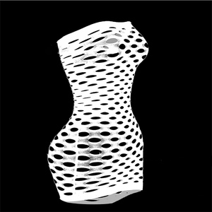 Z0069-Sexy donna Lingerie senza spalline vedo attraverso abiti da ballo esotici - Product Image 6